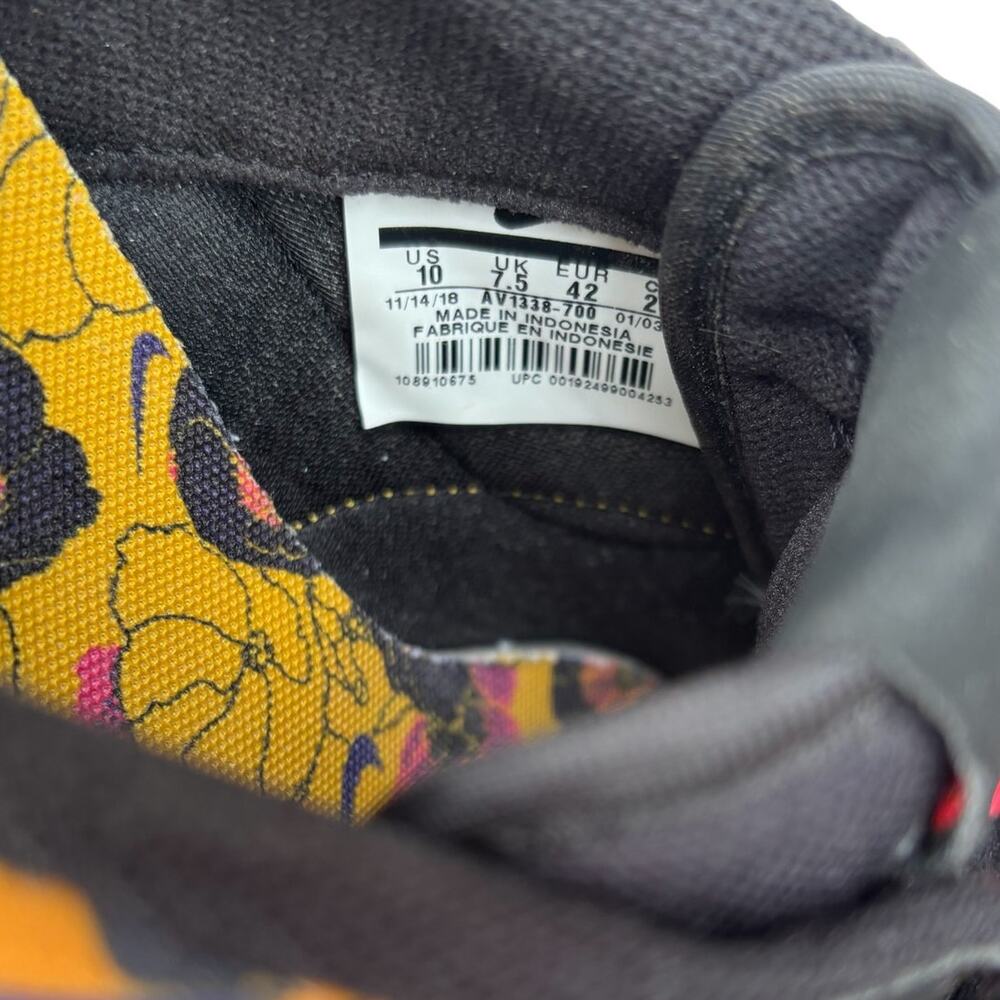 Nike Cortez 'Gold Floral' Sneakers Women's Size 10 - Picture 7 of 8